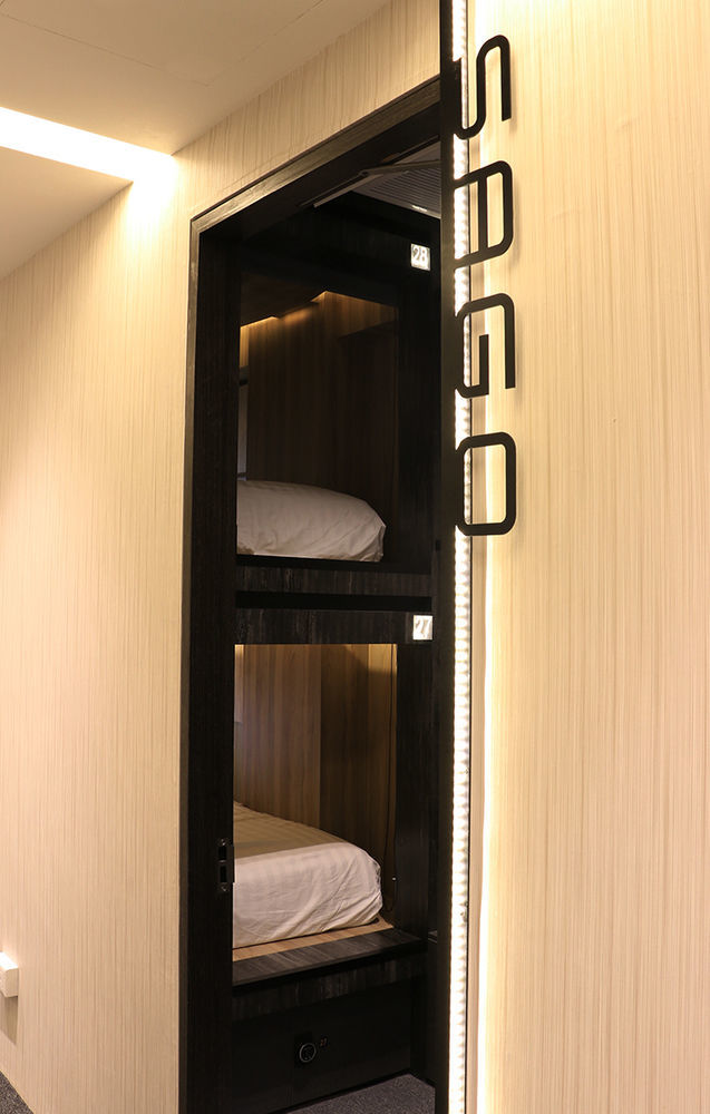 Cube Boutique Capsule Hotel At Chinatown Сингапур Экстерьер фото